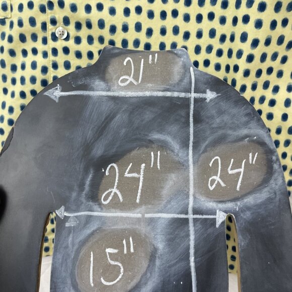 Target x House of Aama Short Sleeve Button Down Shirt Green Polka Dots Sz Large - Picture 10 of 11